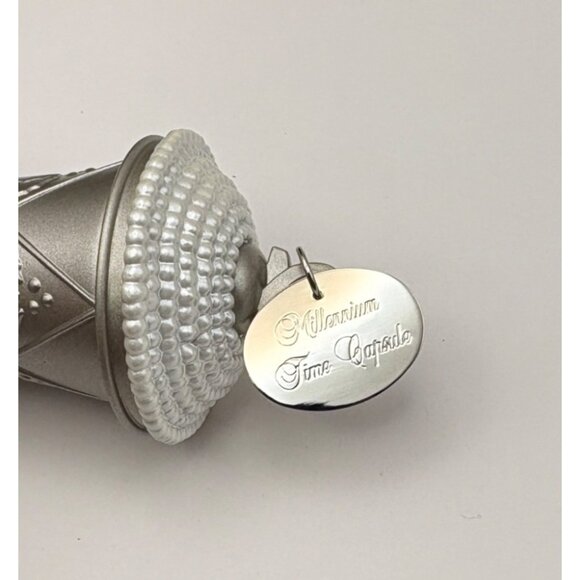 Hallmark Millennium Time Capsule Keepsake Ornament Silver Tassel 2000 Vintage - Picture 4 of 10